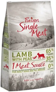Purizon Single Meat Adult 1 kg Lamb with Peas - Sucha karma dla psów - miniaturka - grafika 2