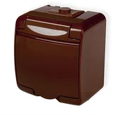 Gniazdka elektryczne - Karlik Junior gniazdo pojedyncze 4GHE-1 4GHE-1 - miniaturka - grafika 1