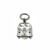 Breloki - BRISA Brelok-żeton 4x8,3x0,6 cm BRISA VW Bus srebrny BR-BUKH21 - miniaturka - grafika 1