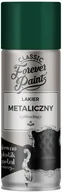 Farby do metalu - Forever paints Lakier metaliczny szybkoschnący Forever Paints 400 ml zielony - miniaturka - grafika 1