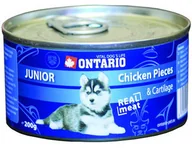 Mokra karma dla psów - Ontario Junior Chicken Pieces&Cartilage 200g - miniaturka - grafika 1