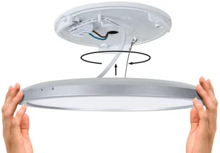 Paulmann Atria Shine panel LED chrom 19cm - Lampy pozostałe - miniaturka - grafika 5