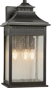 Quoizel LIVINGSTON QZ/LIVINGSTON2/L kinkiet 3x40W E14 - Lampy ogrodowe - miniaturka - grafika 2