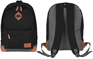 Abbey Plecak Medium, czarny, UNI 8716404285548 - Plecaki - miniaturka - grafika 2