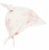 Czapeczki dla niemowląt - Samiboo Bambusowa Chustka Daszek Wiązana Motyle - miniaturka - grafika 1