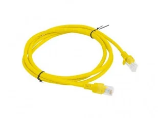 LANBERG Patch cord UTP kat.5e 1,5m żółty PCU5-10CC-0150-Y - Kable miedziane - miniaturka - grafika 4