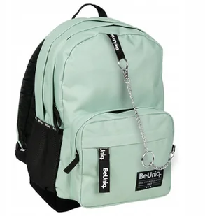 Paso Miętowy plecak dwukomorowy 4Y38FH 4Y38FH SAM ONE SIZE - Plecaki szkolne i tornistry - miniaturka - grafika 2