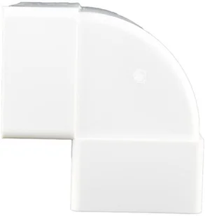 Vents Group Kolanko wentylacyjne pionowe 110x54mm tworzywo 90 st. 060 060 - Akcesoria do wentylacji i klimatyzacji - miniaturka - grafika 3