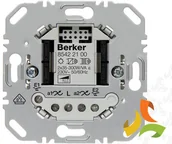 Wyłączniki światła i elektryczne - Hager Uniwersalny ściemniacz przyciskowy 2 podwójny +LED mechanizm one.platform 85422100 85422100/HAG - miniaturka - grafika 1