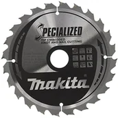 Inne - Makita Specialized brzeszczot do piły, 190 X 30 MM, 24Z, B-33118 B-33118 - miniaturka - grafika 1