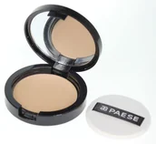 Pudry do twarzy - PAESE Puder rozświetlająco-kryjący 1C ciepły beż - miniaturka - grafika 1