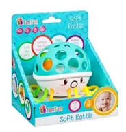 Grzechotki dla dzieci - Bambam Miękka grzechotka Ośmiornica - miniaturka - grafika 1