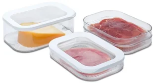Rosti Mepal Modula 550/3 pojemnik do przechowywania żywności w lodówce, biały 106938030600 - Pojemniki kuchenne - miniaturka - grafika 5