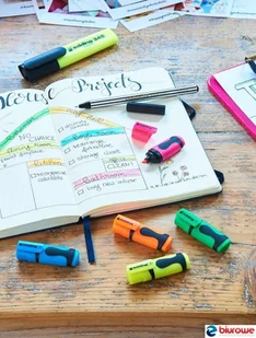 EDDING Zakreślacze mini 10 szt pastelowe różowe w woreczku 7/10S/138 7/10S/138 ED - Zakreślacze - miniaturka - grafika 7