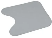 Dywaniki łazienkowe - Douceur d'intérieur Douceur dintérieur Dywanik pod WC VITAMINE 45 x 45 cm kolor szary 6GMB268GC - miniaturka - grafika 1
