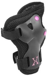 Nils EXTREME Zestaw ochraniaczy EXTREME H320 rozmiar M) Czarno-różowy - Ochraniacze - miniaturka - grafika 16