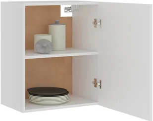 vidaXL Szafka kuchenna, biała, 50x31x60 cm, płyta wiórowa 801260 - Szafki kuchenne - miniaturka - grafika 12