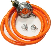 Akcesoria grzewcze - Hydroland Zestaw przyłączeniowy propan-butan reduktor+wąż 1,5mb+2 zaciski) - miniaturka - grafika 1