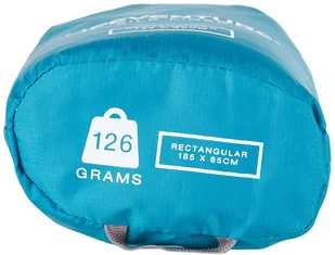 Lifeventure Lifemarque Ltd Wkładka do śpiwora, Silk, błękitny - Śpiwory - miniaturka - grafika 3