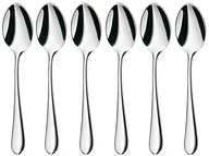 Łyżeczki - WMF Merit 6-częściowy zestaw łyżeczek do espresso z polerowanej, odpornej na zadrapania stali szlachetnej Cromargan Protect 1140966340 - miniaturka - grafika 1