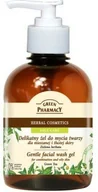 Żele do mycia twarzy - Green Pharmacy Delikatny żel do mycia twarzy do skóry mieszanej i tłustej Zielona herbata - Delikatny żel do mycia twarzy do skóry mieszanej i tłustej Zielona herbata - - miniaturka - grafika 1