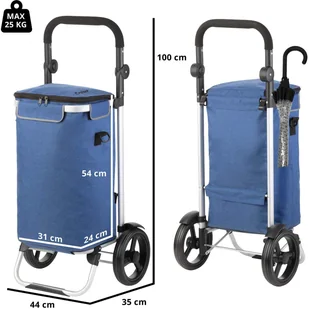 CRUISER CRUISER Allround 650065 Wózek zakupowy niebieski bachasport.pl-4737-0 - Plecaki - miniaturka - grafika 2