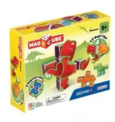 Klocki - Tm Toys GEOMAG GEO141 MAGICCUBE DINOZAURY - miniaturka - grafika 1