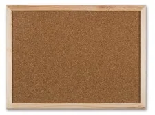 Tablica korkowa 60 cm x 90 cm w ramie drewnianej CET69) - Tablice dla dzieci - miniaturka - grafika 2