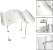 Akcesoria kominkowe - vidaXL Nasada kominowa ze stali nierdzewnej, srebrna vidaXL - miniaturka - grafika 1