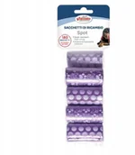 Woreczki na psie odchody - Fioletowe woreczki na psie odchody 180 szt - miniaturka - grafika 1