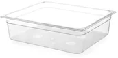Pojemniki i kosze gastronomiczne - Hendi Pojemnik GN 2/1 gł. 2 cm z poliwęglanu PROFI LINE 861196 - miniaturka - grafika 1