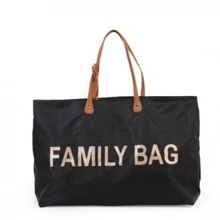 Childhome Torba Family Bag Czarna - Torby i organizery dla mam - miniaturka - grafika 6