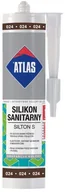 Silikony - Atlas Silikon 024 ciemny brąz 280 ml W-SI001-B0024-AT1A - miniaturka - grafika 1