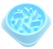 Miski dla kotów - Miska Spowalniająca Jedzenie Dla Psa Kota 19CM - miniaturka - grafika 1