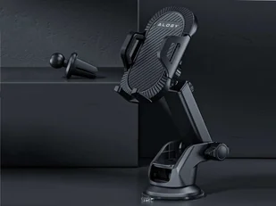 Alogy Uchwyt samochodowy 3w1 Alogy na szybę do kratki na deskę rozdzielczą Czarny 10224X1 - Uchwyty samochodowe do telefonów Alogy Uchwyt samochodowy 3w1 Alogy na szybę do kratki na deskę rozdzielczą Czarny 10224X1 - Uchwyty samochodowe do telefonów - miniaturka - grafika 4