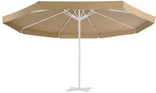 vidaXL Pokrycie do parasola ogrodowego kolor taupe 500 cm 312541 - Pozostałe meble ogrodowe - miniaturka - grafika 3