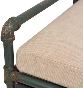 vidaXL Ławka z miejscem do przechowywania i poduszką, 107,5x34,5x59 cm vidaXL - Ławki do przedpokoju - miniaturka - grafika 9