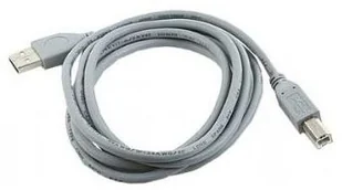 Gembird KABEL USB 2.0 A-B M/M 1.8M SZARY CCP-USB2-AMBM-6G - Kable USB - miniaturka - grafika 4