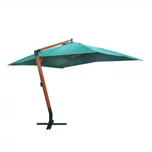 vidaXL vidaXL Parasol ogrodowy, 300x400cm, zielony - Parasole ogrodowe - miniaturka - grafika 2