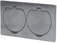 Gniazdka elektryczne - LEDart Solight Solight 5B321 - Wbudowane podwójne podłogowe IP55 - miniaturka - grafika 1