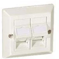 Pozostałe akcesoria sieciowe - Digital Data Digital Data Surface Frame for Keystone 760301 - miniaturka - grafika 1