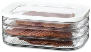 Rosti Mepal Modula 550/3 pojemnik do przechowywania żywności w lodówce, biały 106938030600 - Pojemniki kuchenne - miniaturka - grafika 4