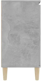 vidaXL Szafka szarość betonu 103,5x35x70 cm płyta wiórowa 806107 - Komody - miniaturka - grafika 7