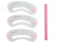 Pozostałe akcesoria kosmetyczne - MAXY C.O. Szablony do brwi 5902367979270 - miniaturka - grafika 1