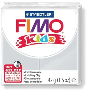 Fimo GDD Grupa Dystrybucyjna Daccar Kids, masa termoutwardzalna, modelina, jasnoszara - Masy plastyczne Fimo GDD Grupa Dystrybucyjna Daccar Kids, masa termoutwardzalna, modelina, jasnoszara - Masy plastyczne - miniaturka - grafika 1