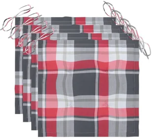 vidaXL Krzesła reżyserskie z poduszkami, 4 szt., szare, akacjowe! 3061248 - Fotele i krzesła ogrodowe - miniaturka - grafika 7