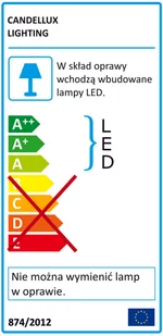 Kinkiet LED Quasar 10 W chrom 20-73402 - Lampy ścienne - miniaturka - grafika 3