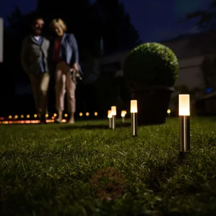 LEDVANCE SMART+ Gardenpole Multicolour Smart pedestal/post lighting Srebrny ZigBee 4,2 W, LED light - Pozostałe oświetlenie - miniaturka - grafika 4
