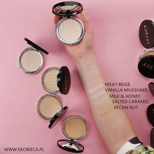 AFFECT Affect Smooth&Unique Puder prasowany SU-0001 Milky Beige 7g 57284-uniw - Pudry do twarzy - miniaturka - grafika 2