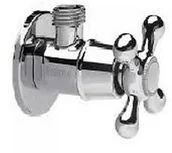 Zawory i kraniki - Idmar Group Zawór kątowy z głowicą ceramiczną Group 1/2 x 3/4 typ retro ALKO1/2X3/4.1010 - miniaturka - grafika 1